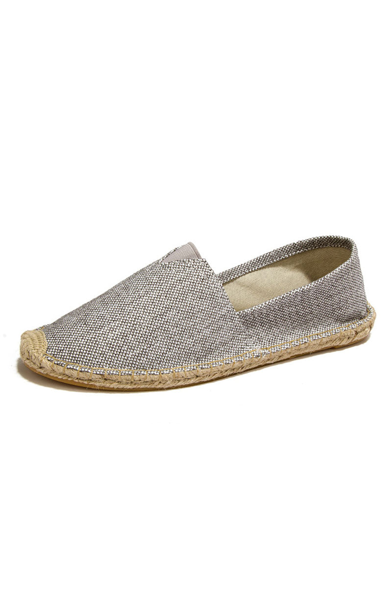 Linen Woven Slip-On Casual Canvas Shoes